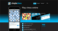 Desktop Screenshot of iphone.simplechess.com