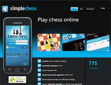 Tablet Screenshot of android.simplechess.com